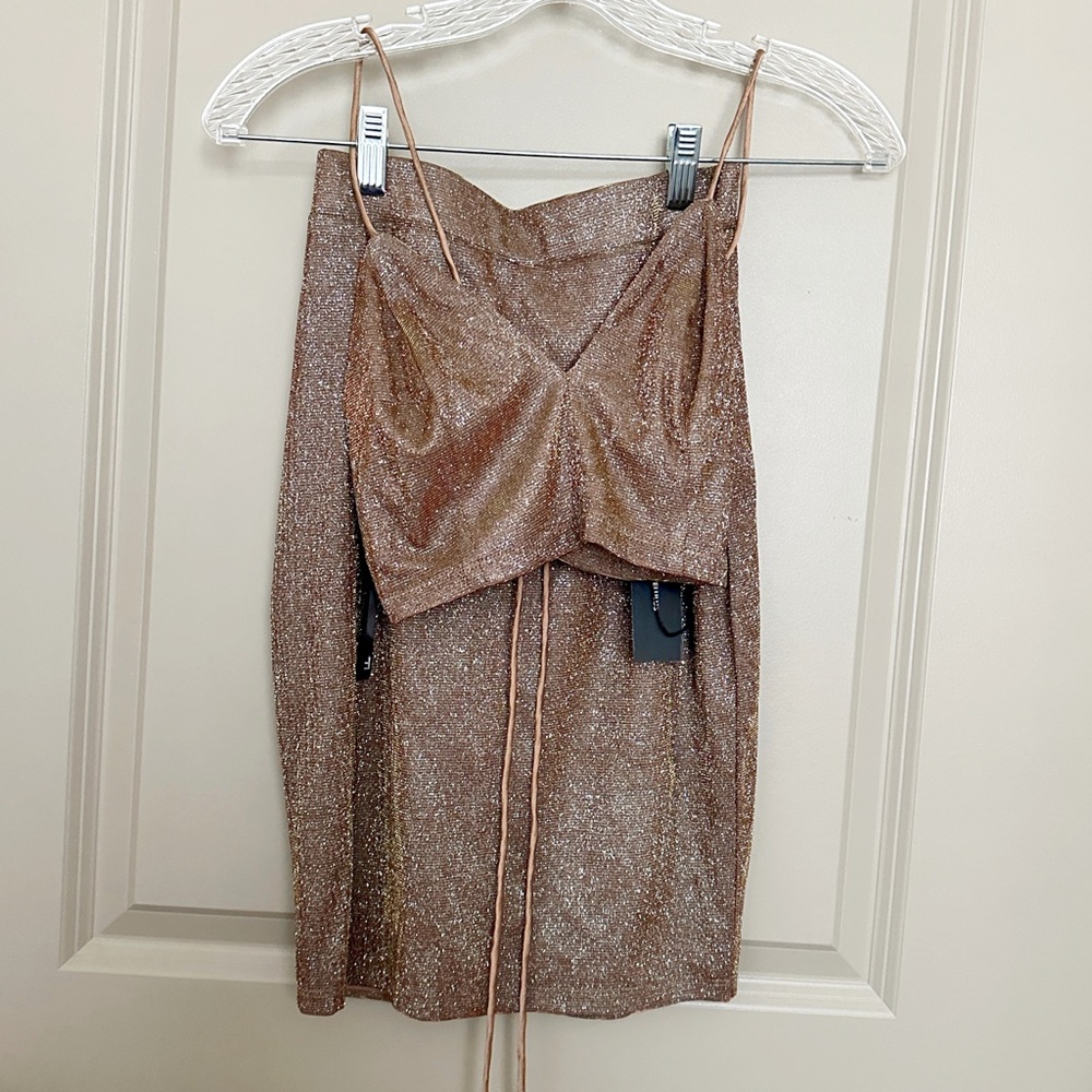 Lulus Glitter Matching Set XS